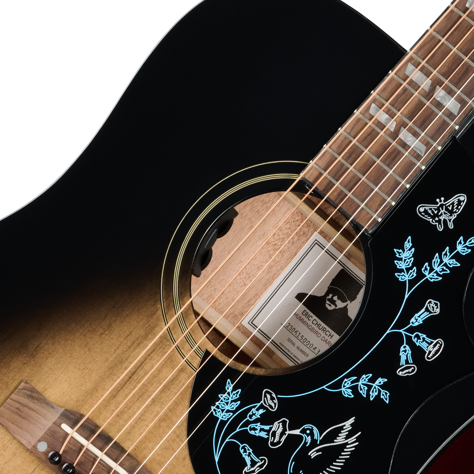 Eric Church Hummingbird Dark Cobra Burst
